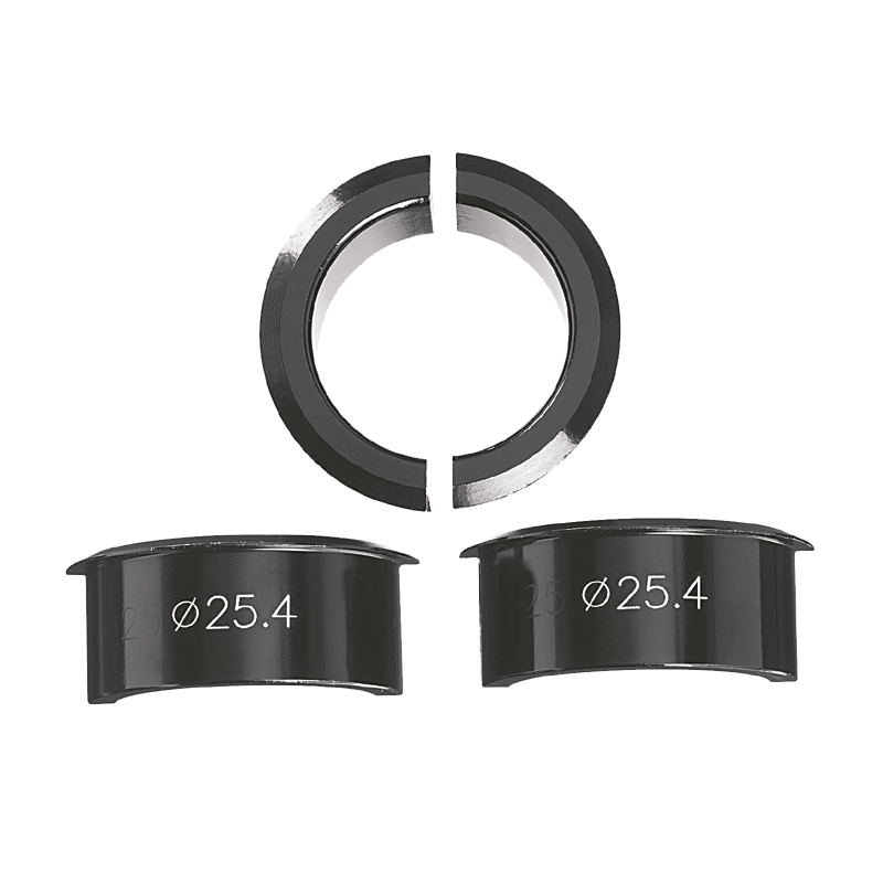 Vorbauten Reduzierhülsenset für Lenkerklemmung: 31.8 mm auf 25.4 mm AL6061