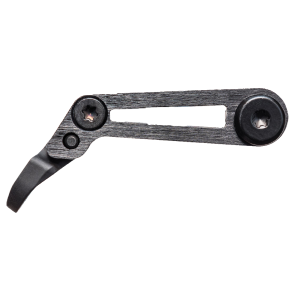 Busch & Müller Scheinwerferhalter, Alu gebürstet schwarz, L:50 mm, 464HAS