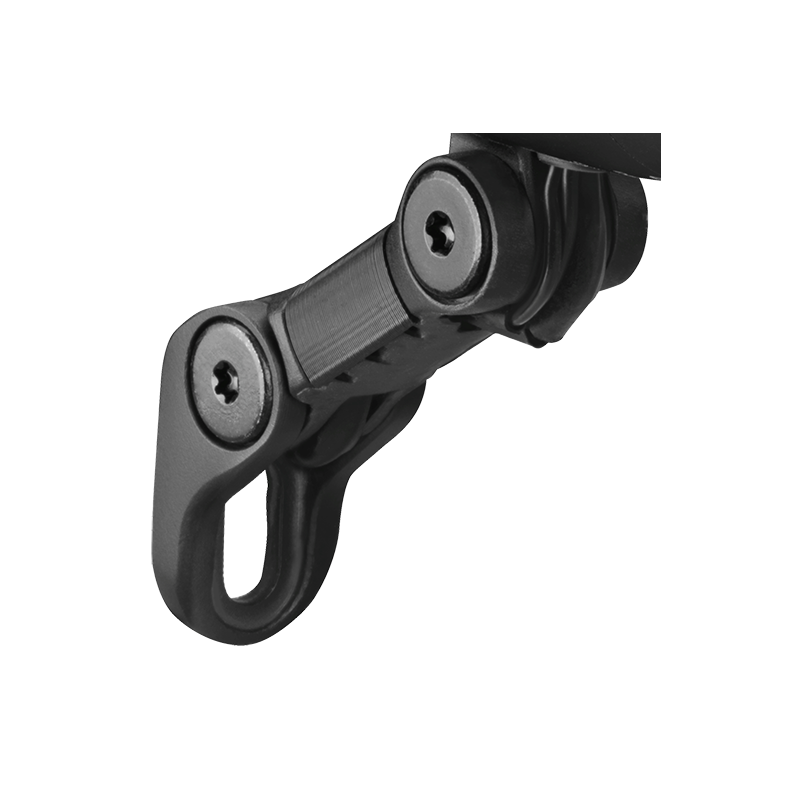 Busch & Müller Scheinwerferhalter, IQ-X, schwarz, 464HS