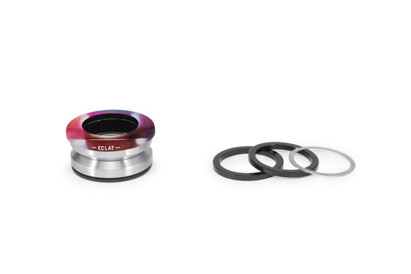 ÉCLAT WAVE 6 int. Headset, h=6mm, oilslick cnc, 6061 T6 alloy