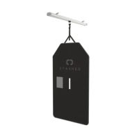 Stashed Freestanding Frame Long Starter - 8 Bikes inkl.6 Launch Pad Fahrradschutz + Spacerail Freewheel Kit