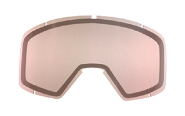 Giro Blok Lens, rose silver