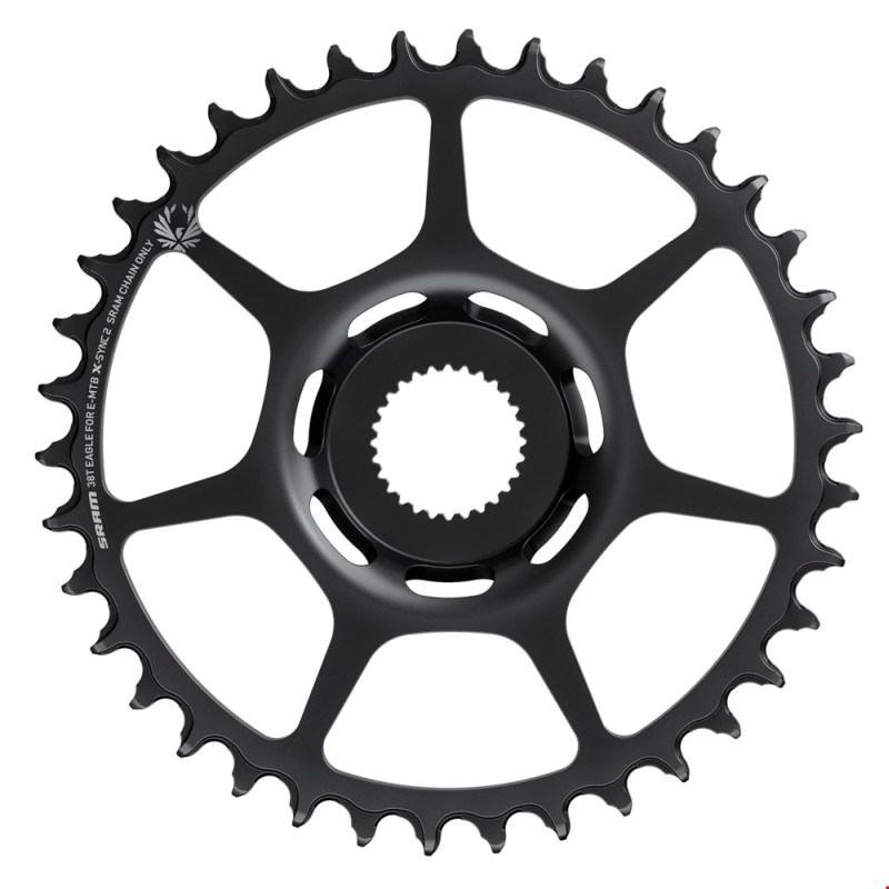 SRAM Chainring Eagle X-Sync2 for Bosch Gen4 Boost148, black, 36T