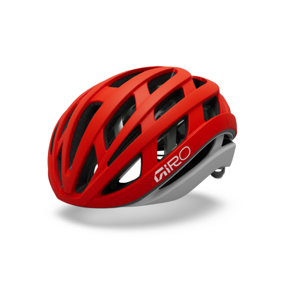 Giro Helios Spherical, matte flame red
