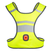 Wowow Leuchtweste, NOVA mit LED, gelb, GELB, L