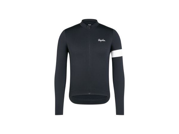 RAPHA Jersey 24 Core Thermal Long Sleeve Medium Black