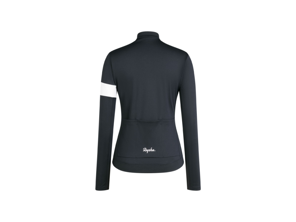 RAPHA Jersey 24 Core Thermal Long Sleeve Women Large Black