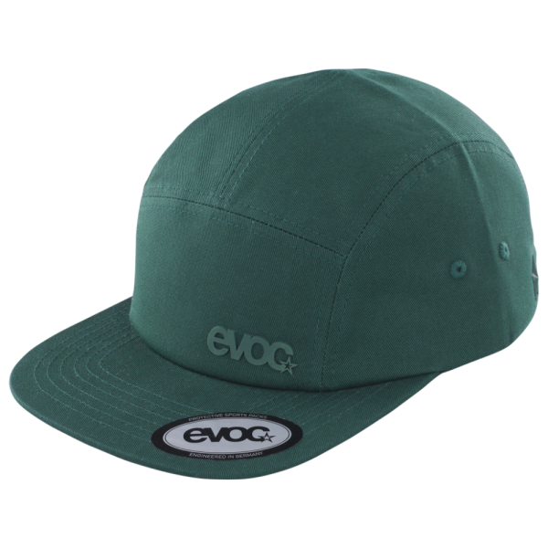 Evoc Five Panel Cap, bottle green