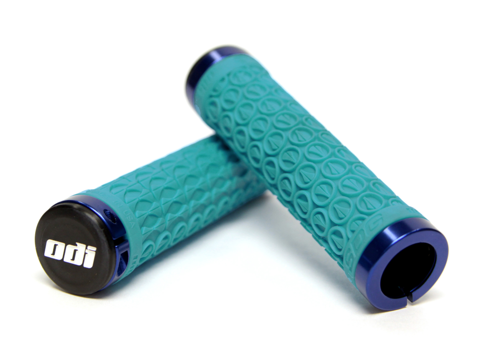 ODI SDG Lock-On Griff. Light Turquoise/Black.