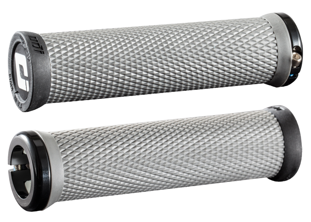 ODI Elite Motion Lock-On Griff. Grey/Black.
