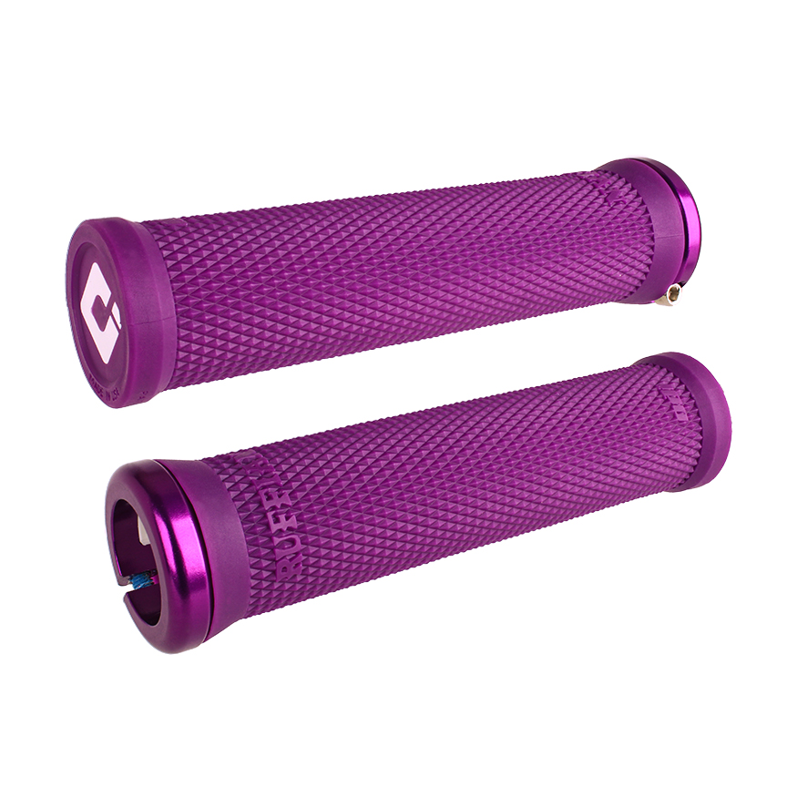 ODI Ruffian V2.1 Lock-On Griff. Purple.