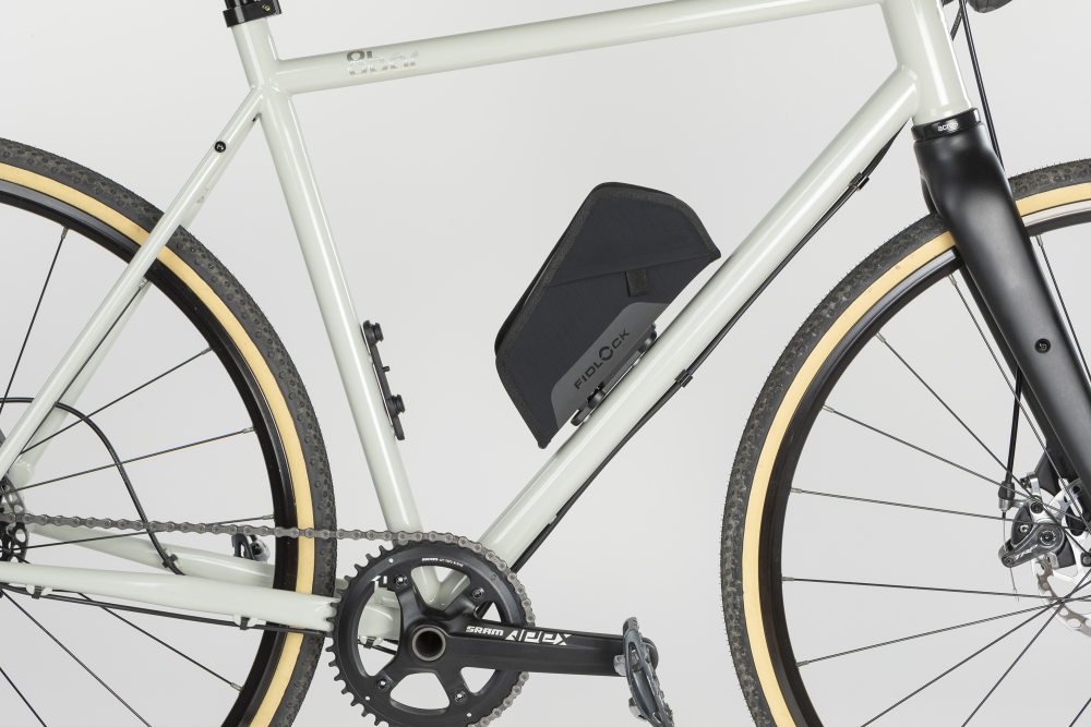 Fidlock TWIST Essential Bag, Set (mit Bike Base), Medium. Black.