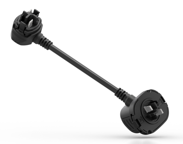 Bosch Kabelsatz PowerMore 200mm BCH3923 Kabelführung Richtung Akkuhalter schwarz
