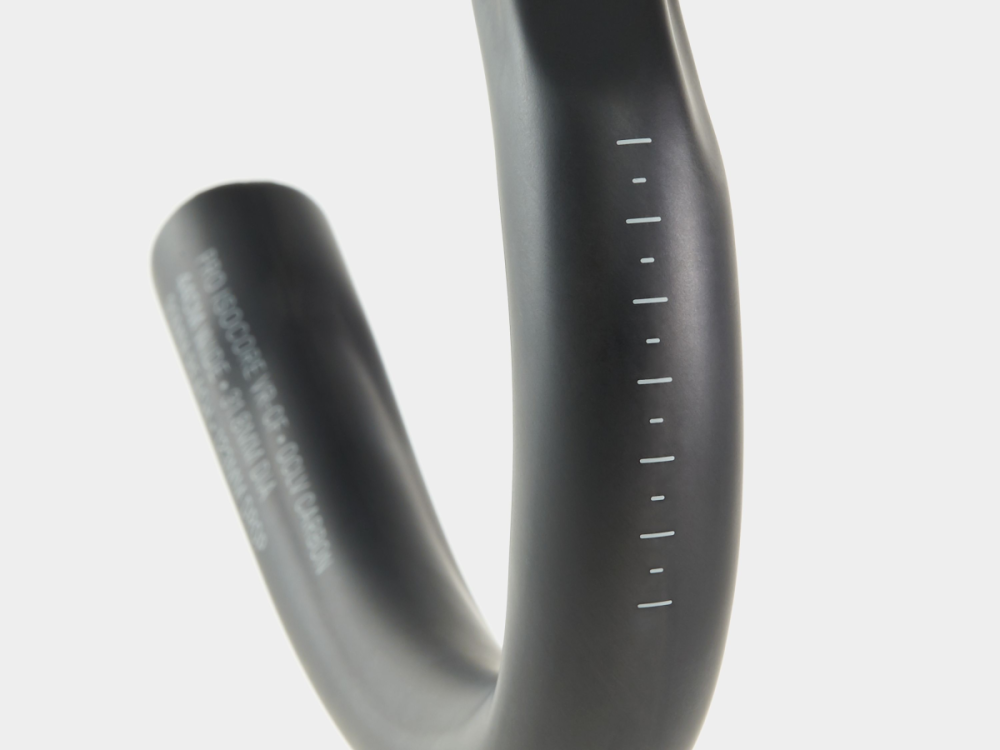 BONTRAGER Lenker BNT Pro IsoCore VR-CF Road 31,8mm 38cm Black 2022