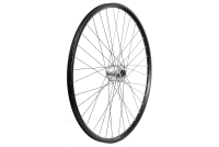 No Name Laufrad vorne 26" 559x19 Nabendynamo DH3D32AA 100mm 6-Loch QR schwarz / Nabe silber