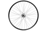 No Name Laufrad vorne 28" 622x19 Nabendynamo DH3D32AA 100mm 6-Loch QR schwarz / Nabe silber