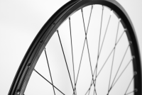 No Name Laufrad vorne 28" 622x19 Nabendynamo Nexus DHC30003AL 100mm V-Brake QR schwarz