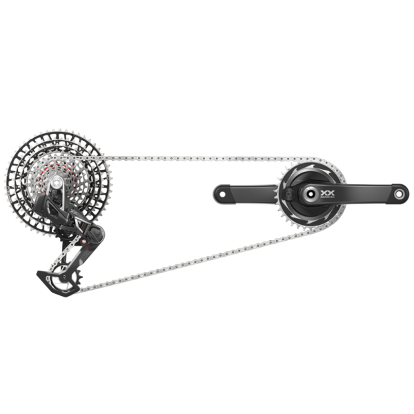 SRAM Groupset XX SL Eagle AXS Transmission Power Meter, USB-C, 1