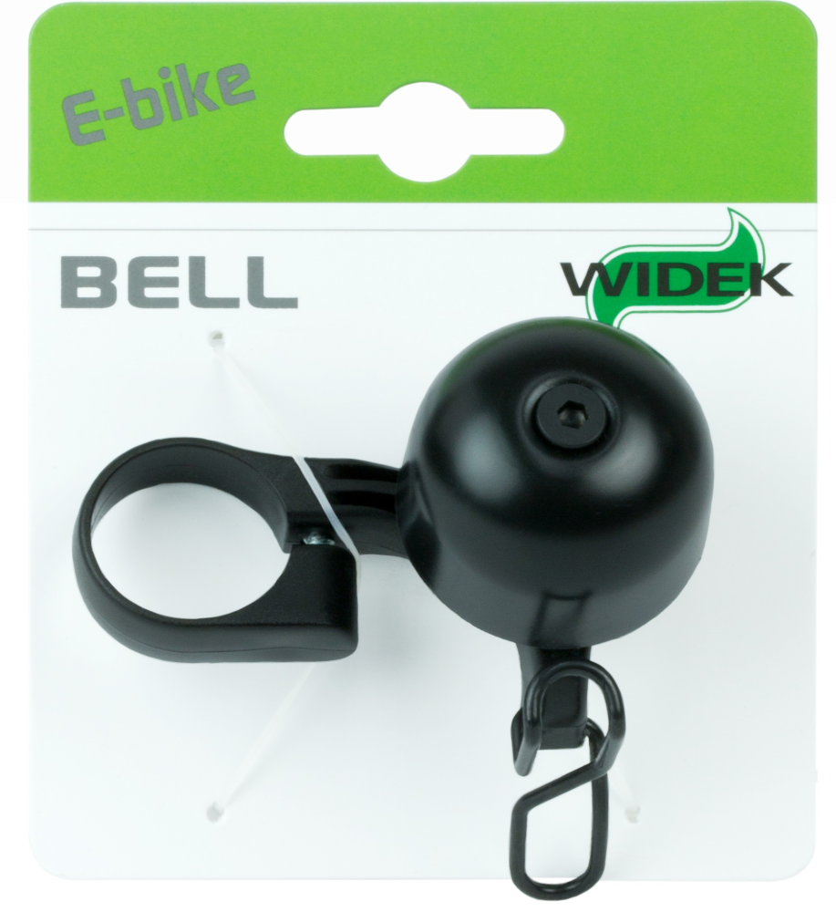 Widek Glocke E-bike bell all black 22.2mm schwarz auf Karte