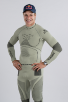 X-BIONIC Men Energy Accumulator 4.0 Pants 3/4 Marco Odermatt Signature Edition tea grey/black