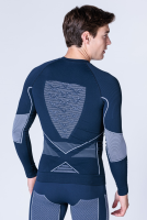 X-BIONIC Men Energy Accumulator 4.0 Shirt LG SL marine/optical white