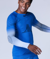 X-BIONIC Men Invent FX Shirt LG SL blossom blue/light grey/optical white