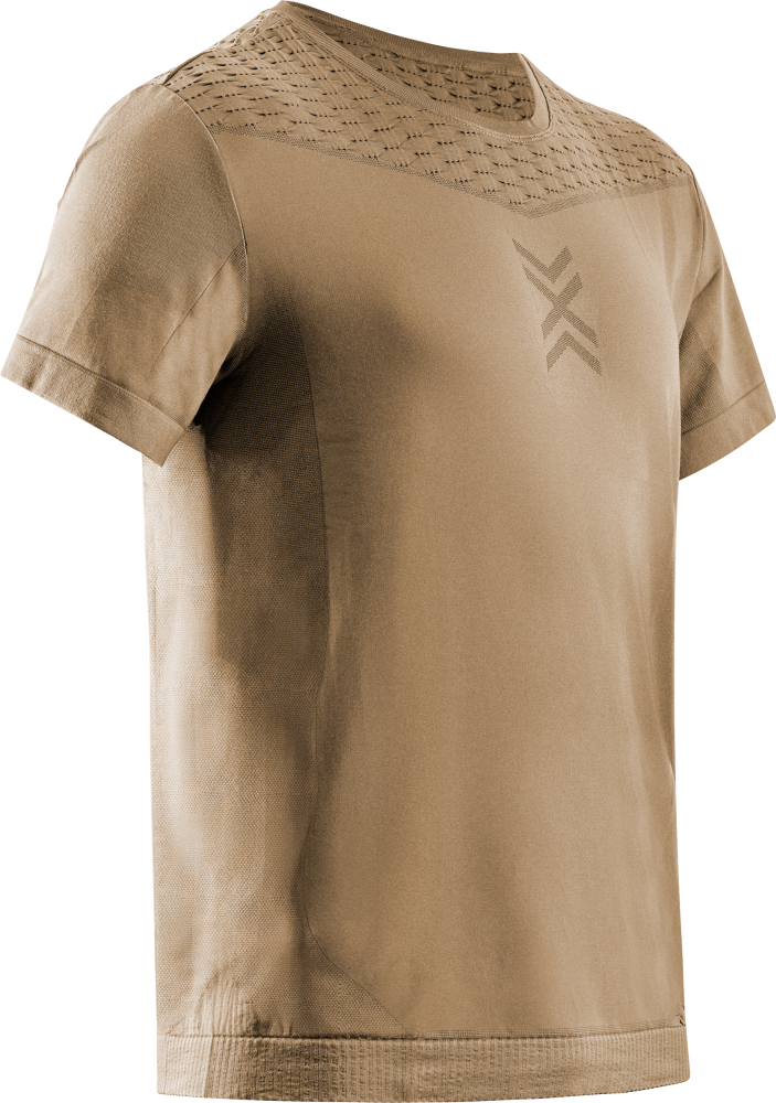 X-BIONIC Men X-Ential Shirt SH SL sand