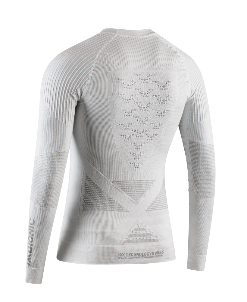 X-BIONIC UNISEX Energy Accumulator 4.0 Armadillo Shirt LG SL arctic white/pearl grey