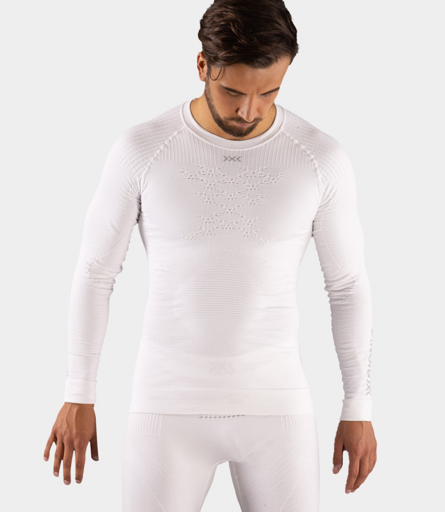 X-BIONIC UNISEX Energy Accumulator 4.0 Armadillo Shirt LG SL arctic white/pearl grey