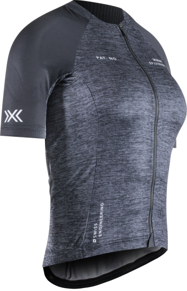 X-BIONIC Women CoreFusion Endurance Merino Jersey SH SL opal black melange