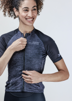 X-BIONIC Women CoreFusion Endurance Merino Jersey SH SL opal black melange