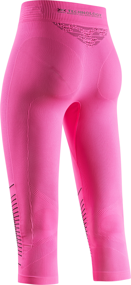 X-BIONIC Women Energizer 4.0 Pants 3/4 neon flamingo/anthracite