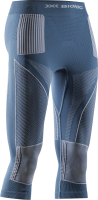 X-BIONIC Women Energy Accumulator 4.0 Pants 3/4 mineral blue/arctic white