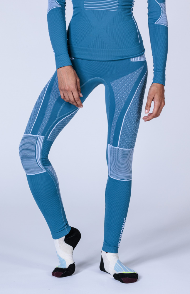 X-BIONIC Women Energy Accumulator 4.0 Pants mineral blue/arctic white