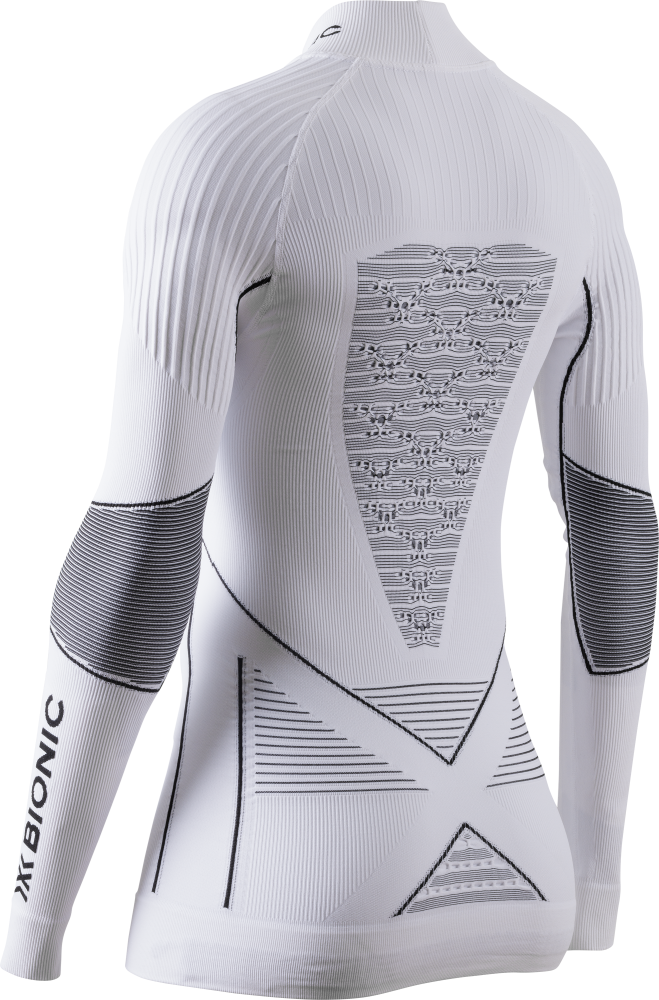 X-BIONIC Women Energy Accumulator 4.0 Shirt Turtle Neck LG SL Wendy Holdener Signature Edition X white black