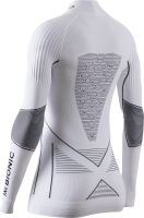 X-BIONIC Women Energy Accumulator 4.0 Shirt Turtle Neck LG SL Wendy Holdener Signature Edition X white black