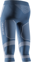 X-BIONIC Women Energy Accumulator Light Pants 3/4 mineral blue/arctic white