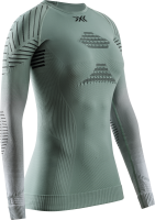 X-BIONIC Women Invent FX Shirt LS sage green/light grey/optical white