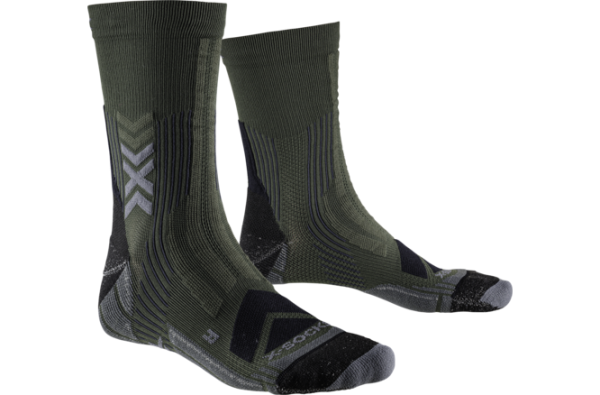 X-SOCKS Hike Expert Silver Crew dark sage/black