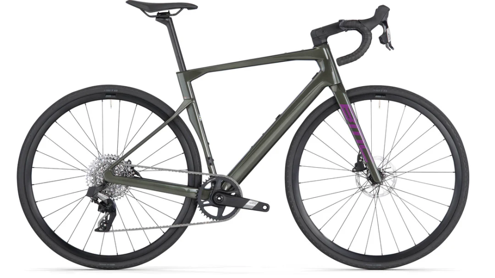 BMC Roadmachine X THREE Sram AXS XPLR 1x12 grn prp red 56