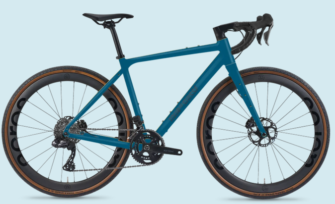 Tour de Suisse  Gravel, GRX 22G, S 50cm, petrol matt