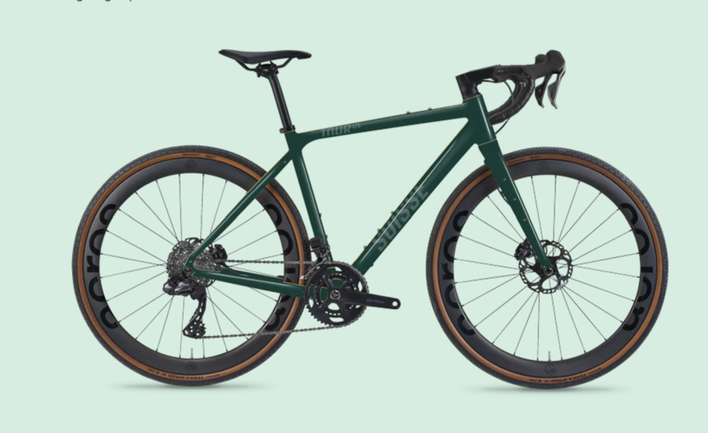 Tour de Suisse Gravel, GRX 11G, L/XL 58cm, british racing green