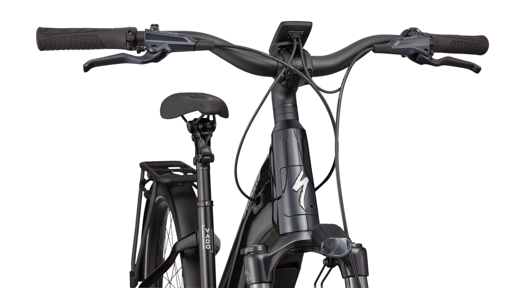 Specialized Turbo Vado 5.0 IGH Step-Through Gloss Castblack / Satin Silver Reflective