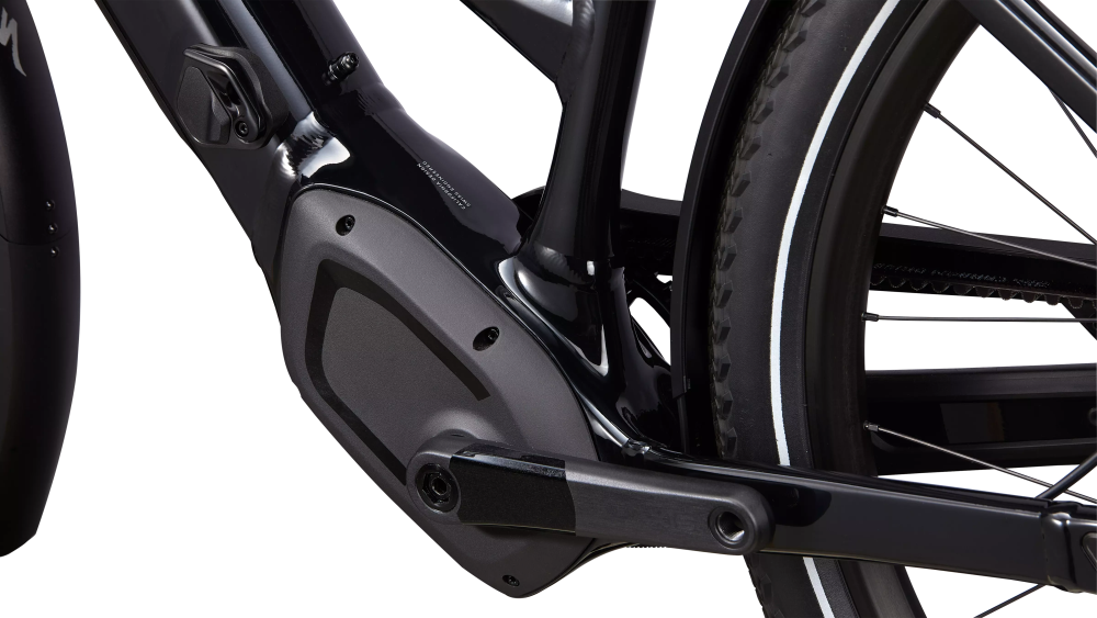 Specialized Turbo Vado 5.0 IGH Step-Through Gloss Castblack / Satin Silver Reflective