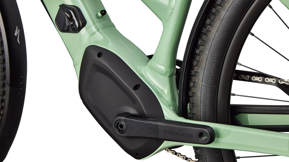 Specialized Turbo Tero 5.0 EQ Step-Through Gloss Pistachio / Dolomite