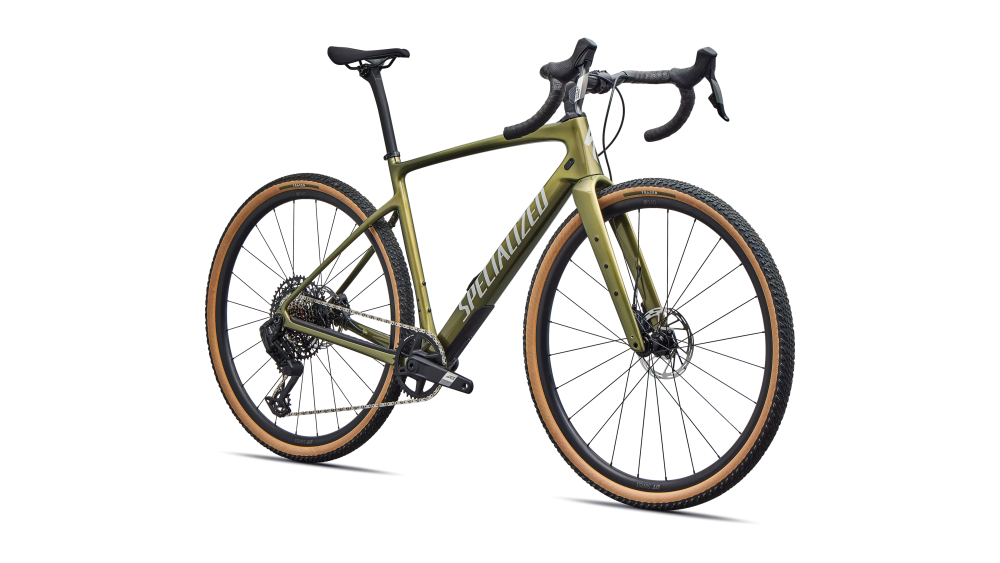 Specialized Diverge 4 Comp Carbon SRAM Apex AXS/S1000 Laurel Green Metallic/dolomite