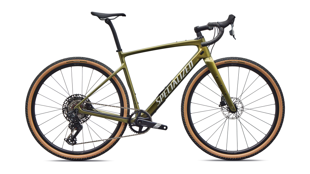 Specialized Diverge 4 Comp Carbon SRAM Apex AXS/S1000 Laurel Green Metallic/dolomite 54