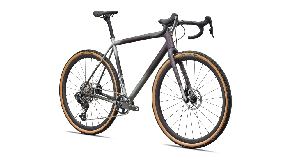 Specialized Crux Pro SRAM Force XPLR AXS Nebula Metallic/shadow Silver/laurel Green/smoke